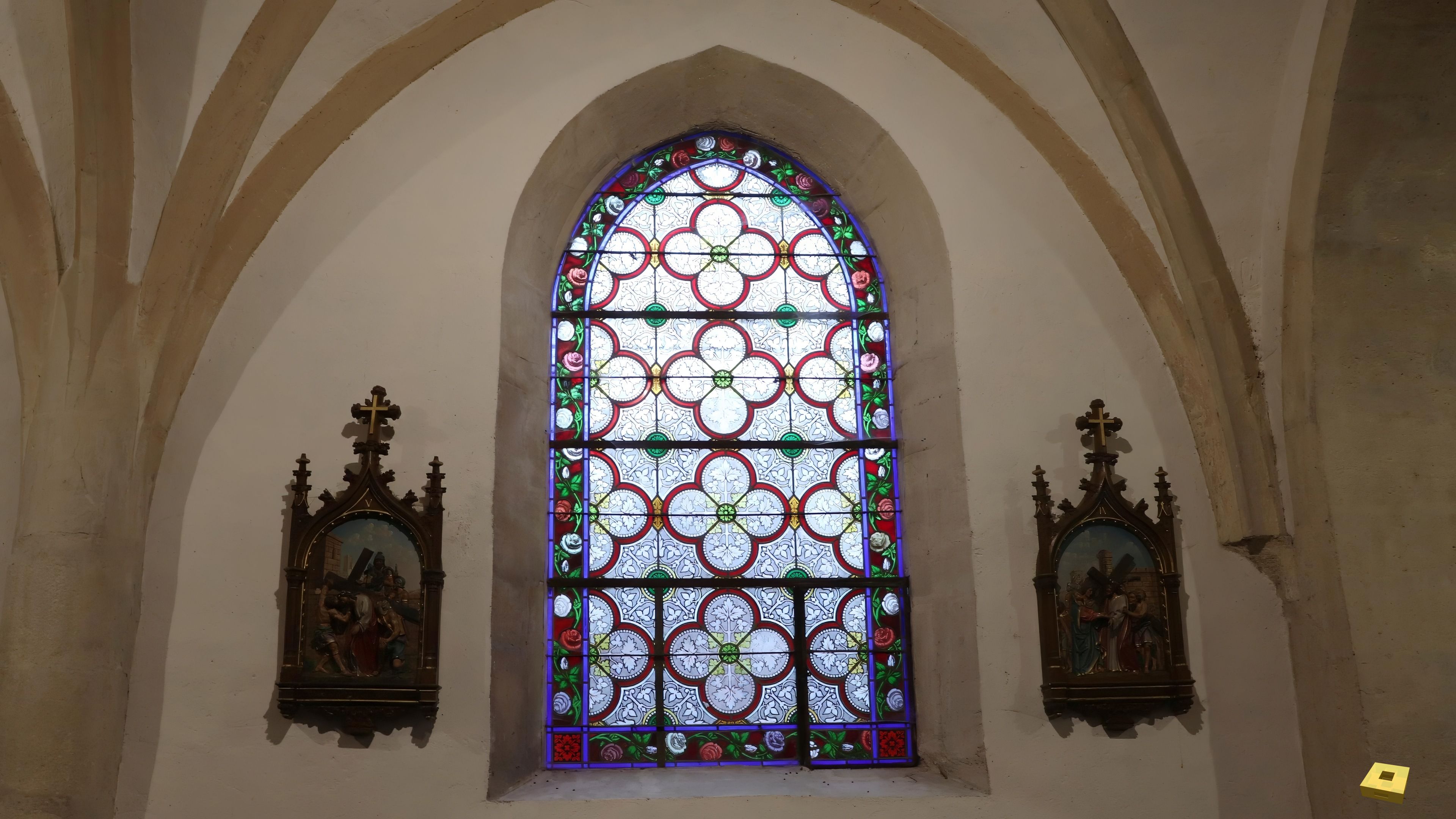 Bazoilles, église - vitrail (I)