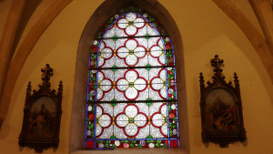 Bazoilles, église - vitrail (I)