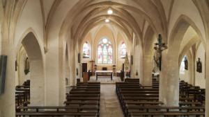 Bazoilles, Kirche - Frontansicht (S)