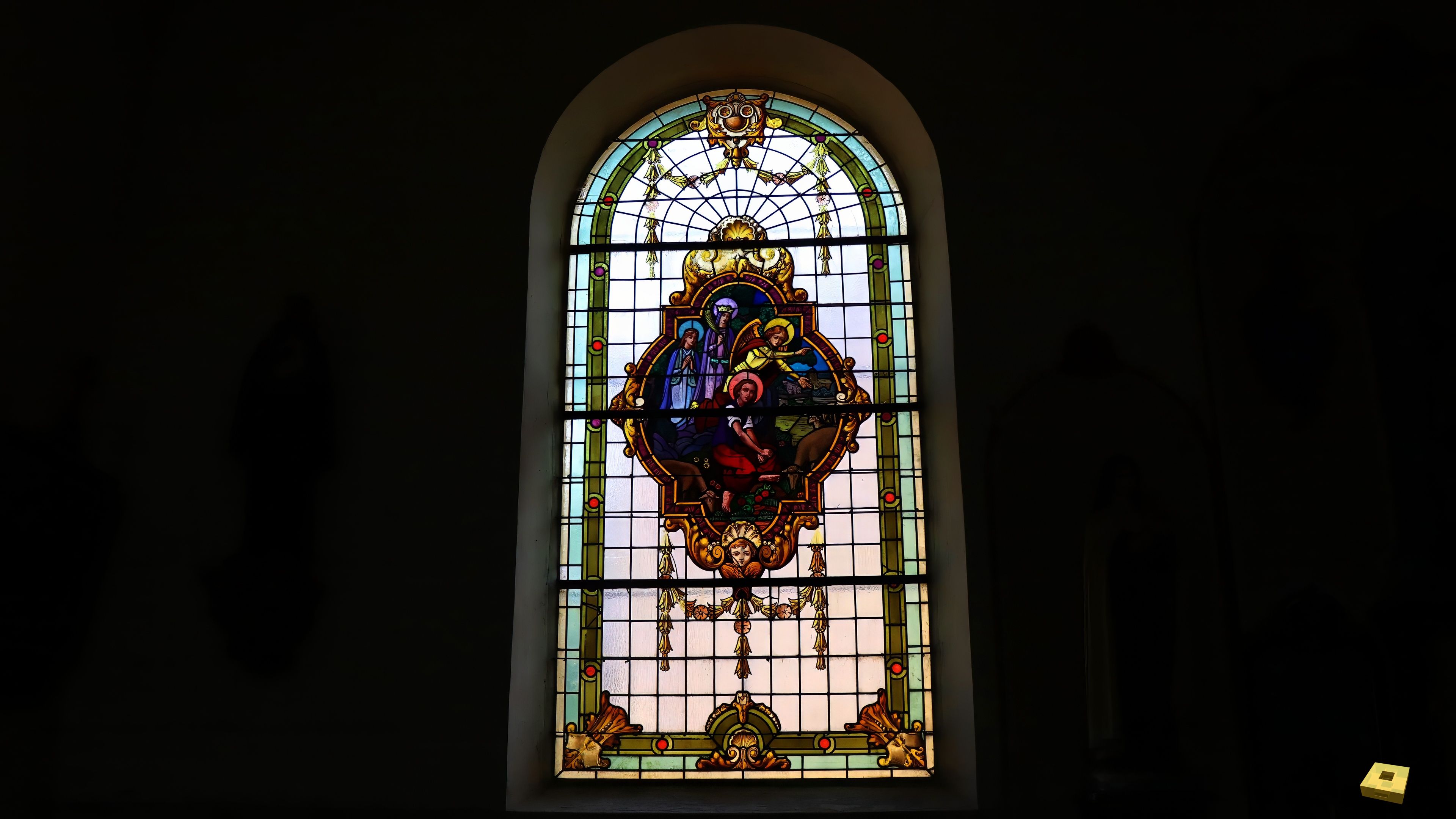 Beaufremont, church - stained glass window (I)