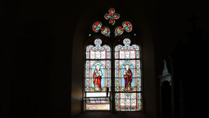 Beaufremont, church - stained glass window (I)
