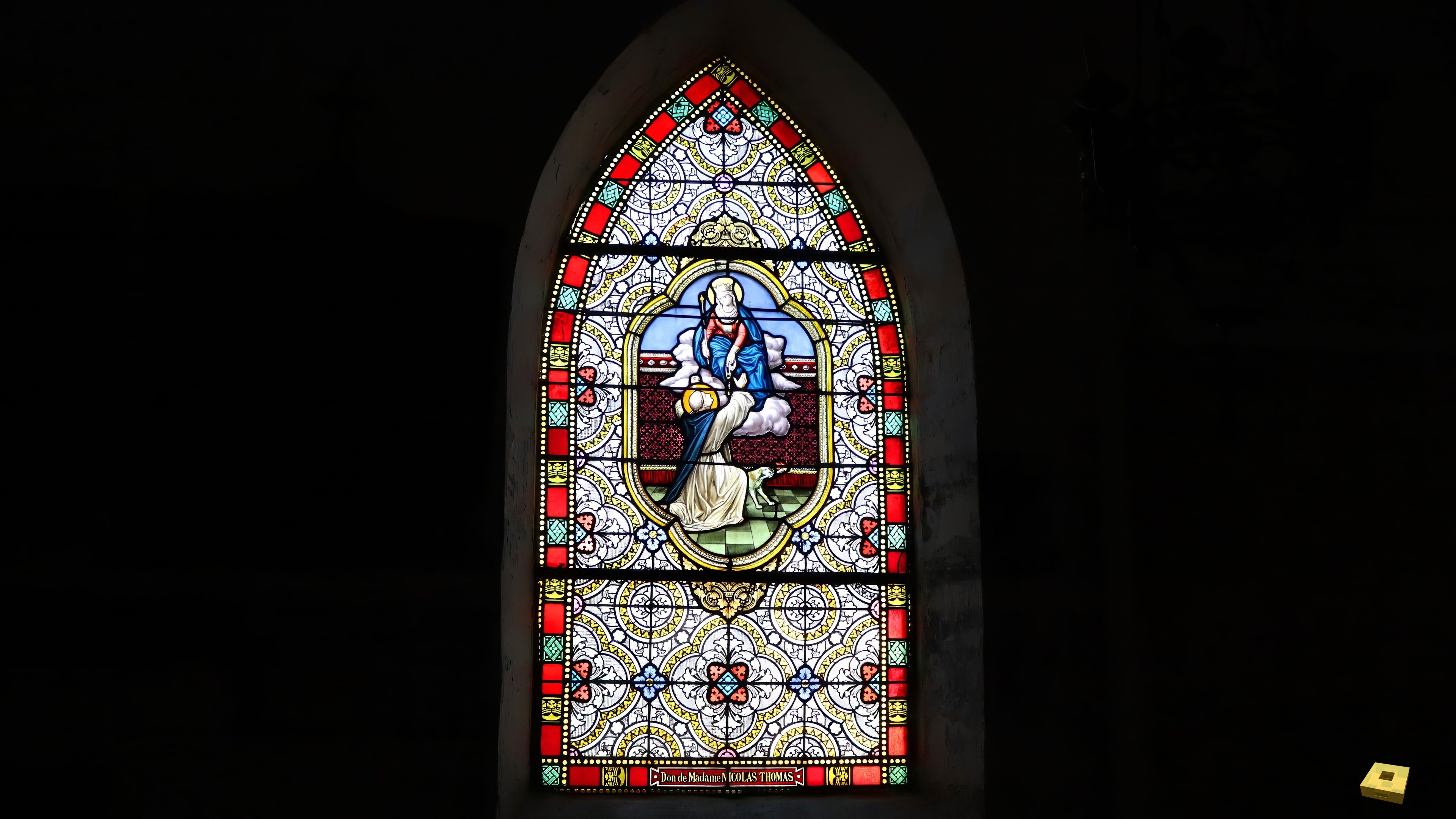 Beaufremont, église - vitrail (I)