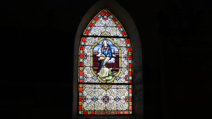 Beaufremont, church - stained glass window (I)