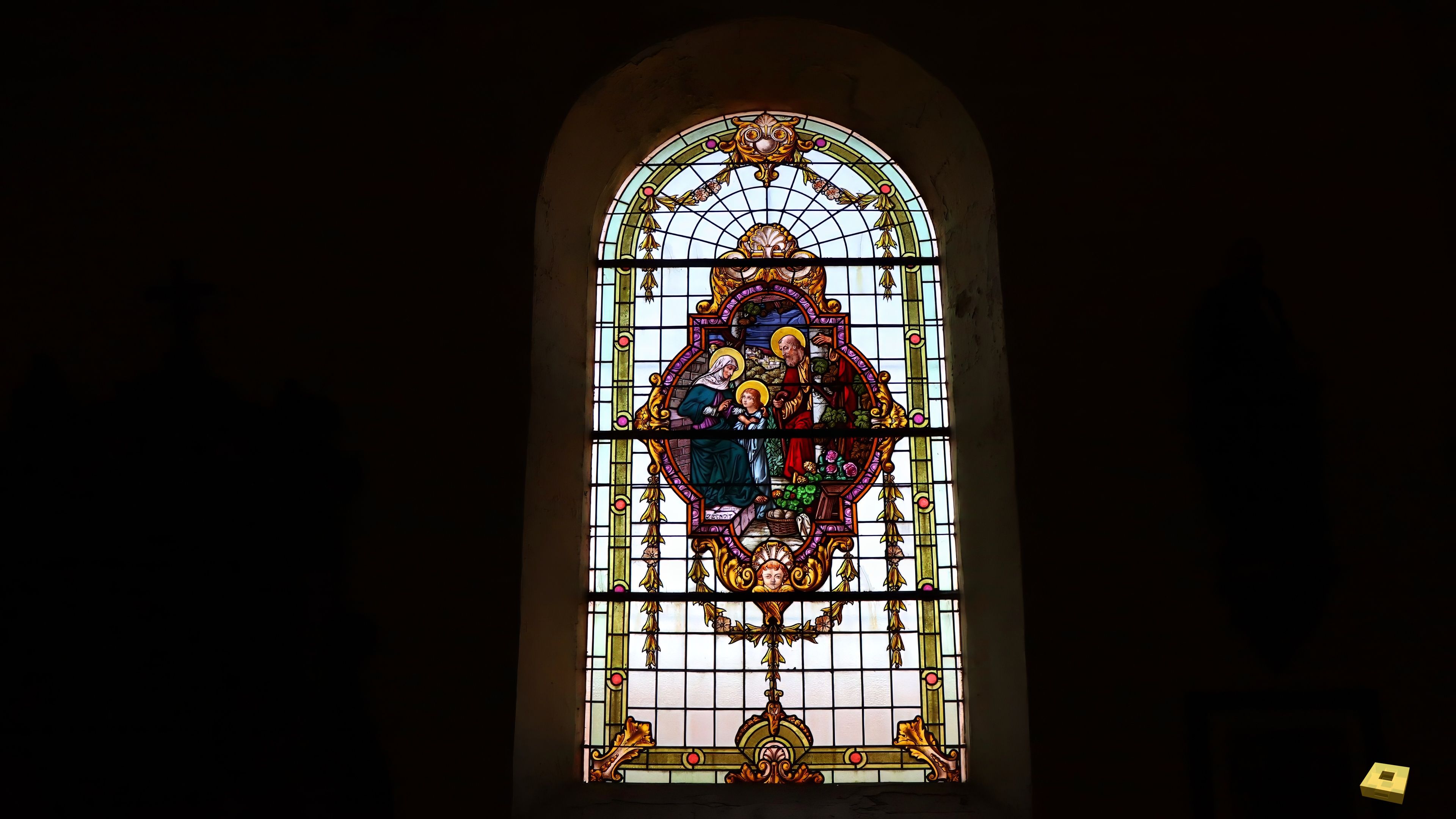 Beaufremont, church - stained glass window (I)