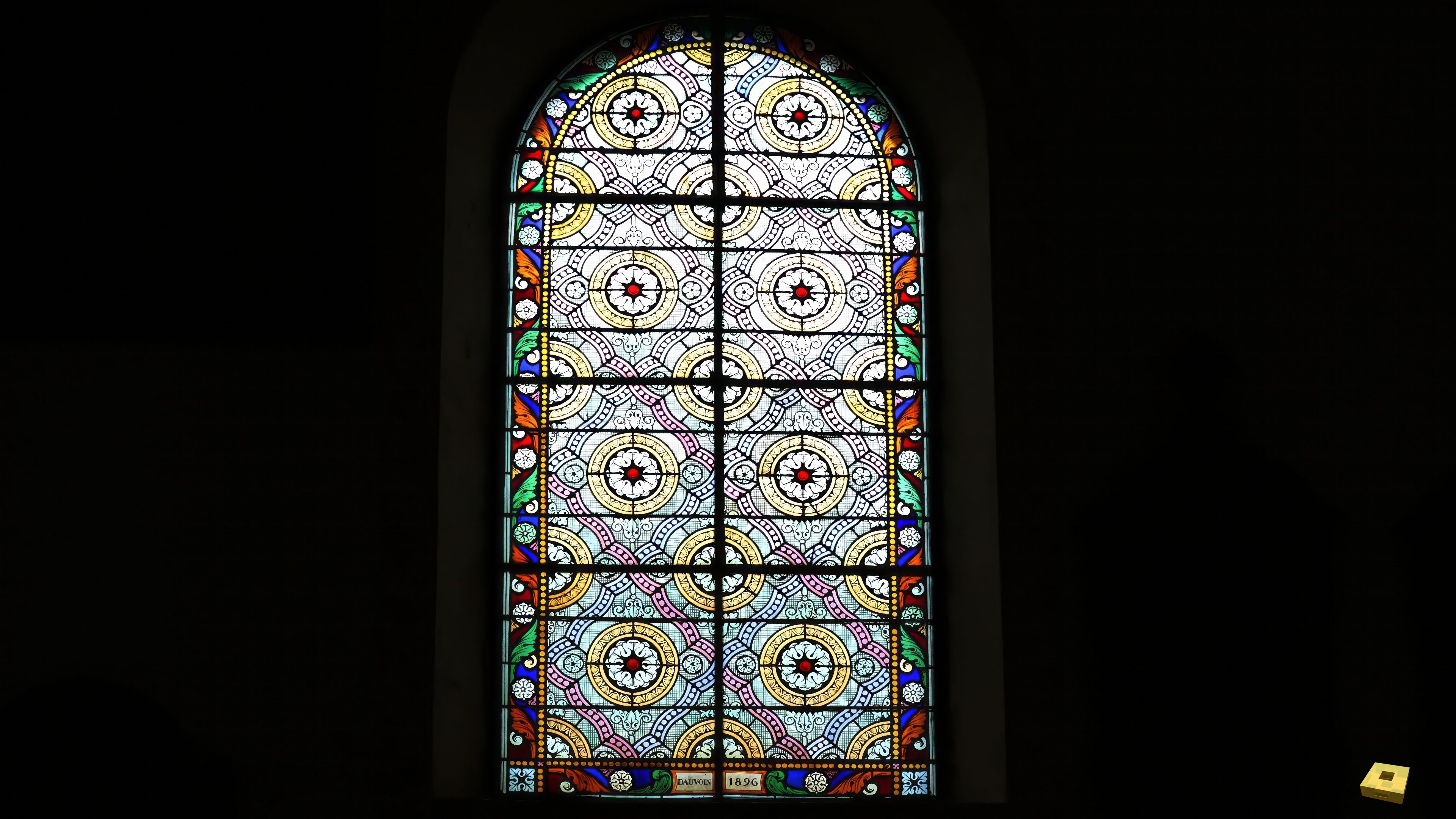 Blevaincourt, église - vitrail (I)