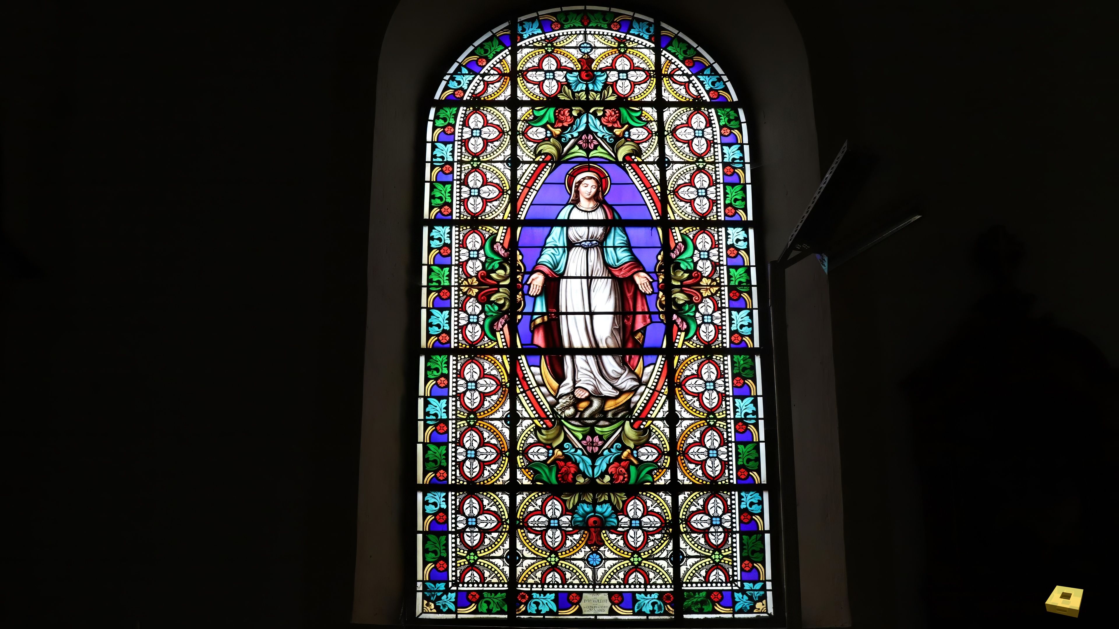 Blevaincourt, église - vitrail (I)