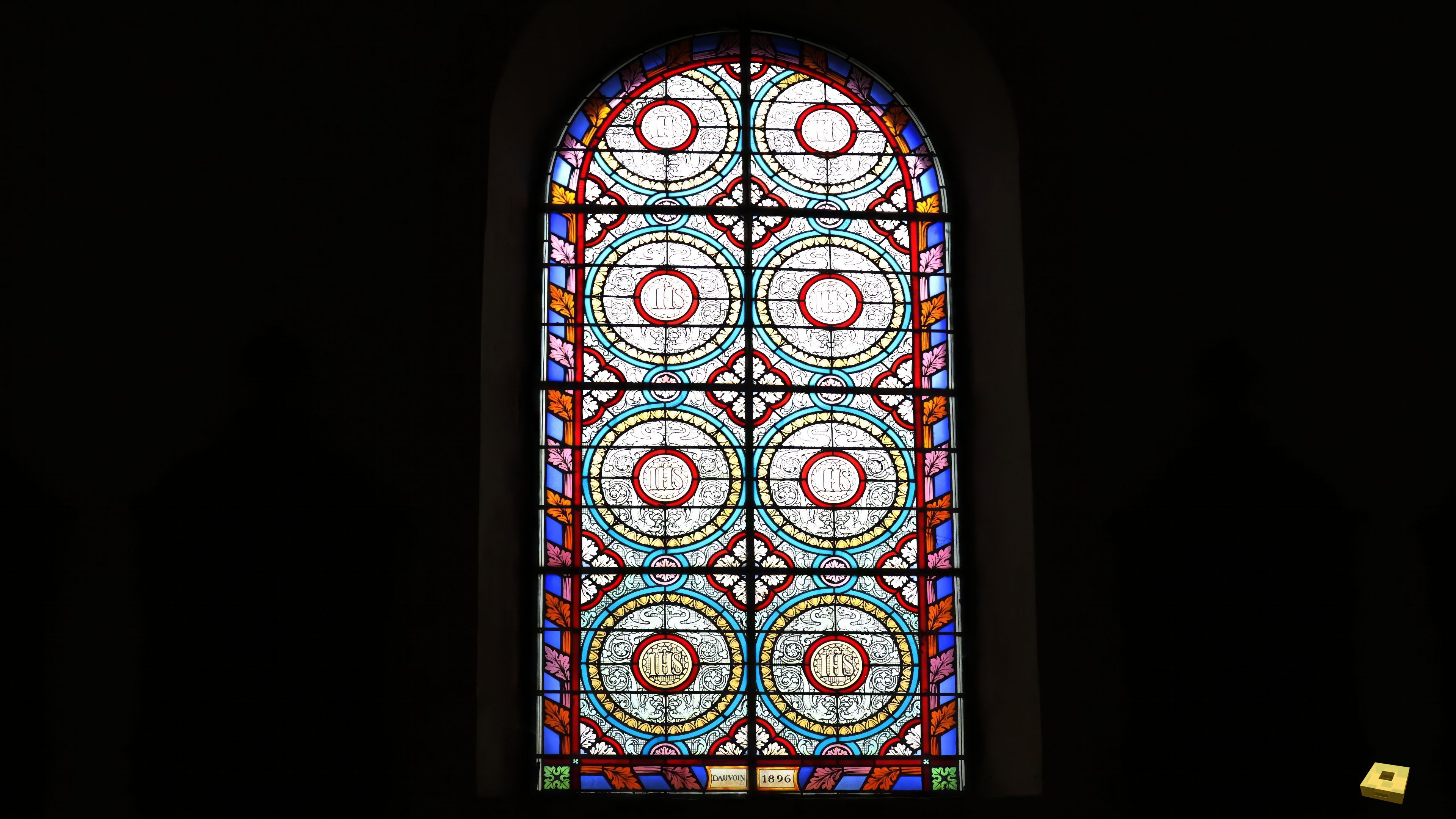 Blevaincourt, église - vitrail (I)