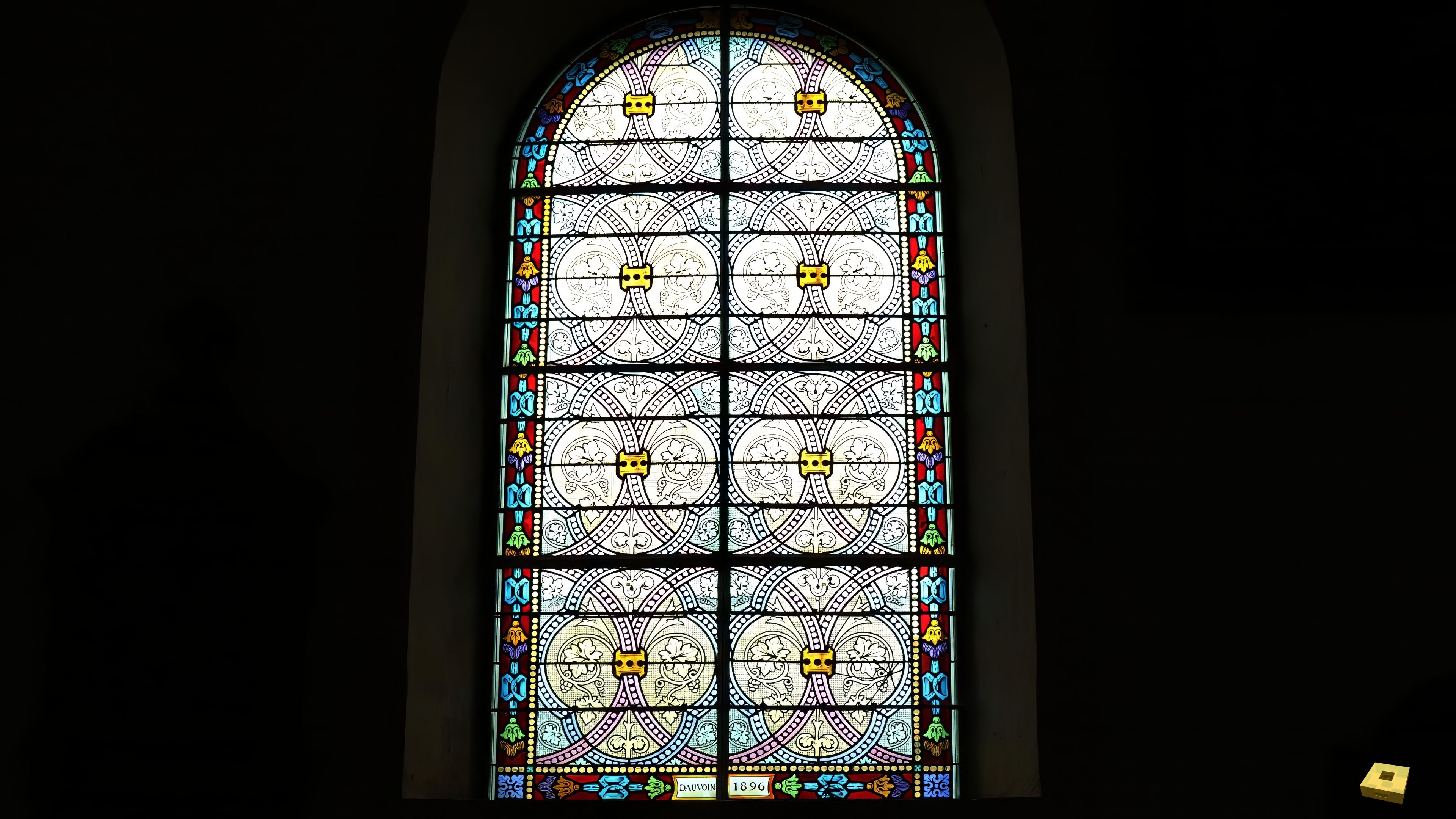 Blevaincourt, église - vitrail (I)