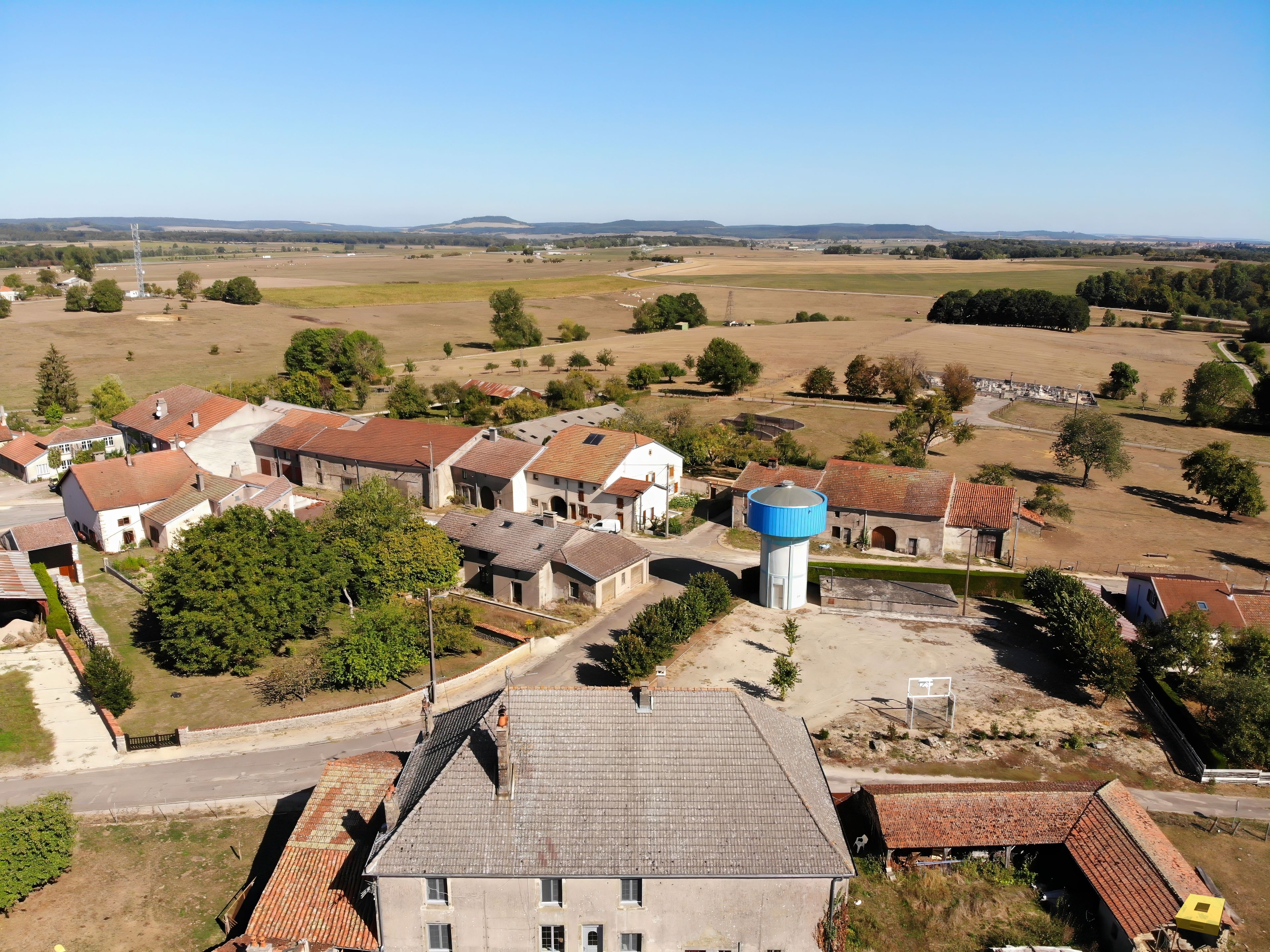 Blevaincourt, vue aérienne (I)