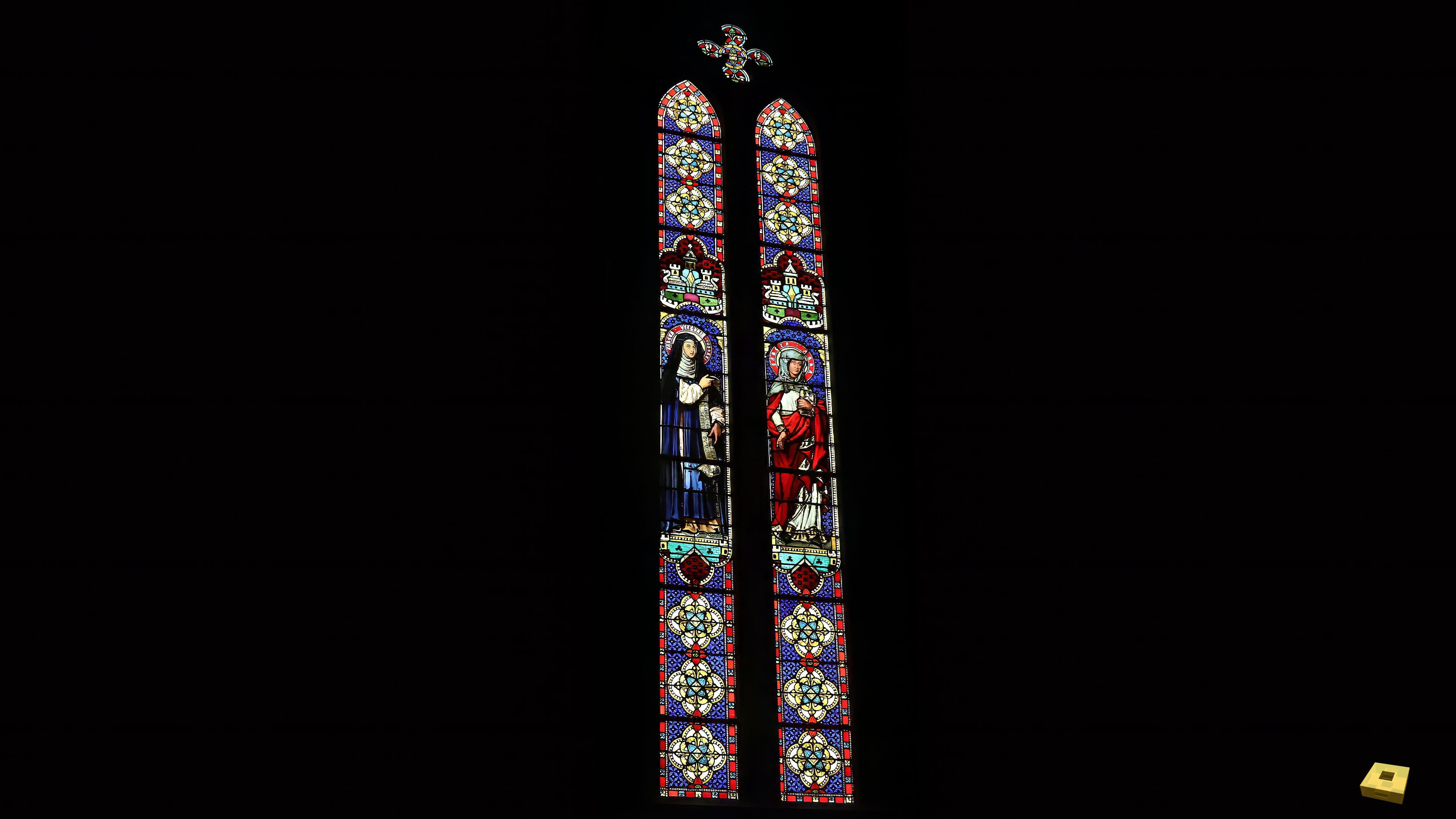 Bourmont, St Joseph - vitrail (I)