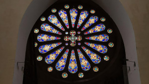 Bourmont, St Joseph - stained glass window (I)