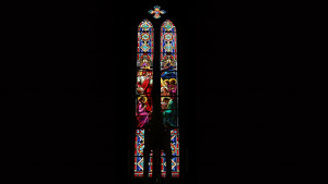 Bourmont, St Joseph - stained glass window (I)