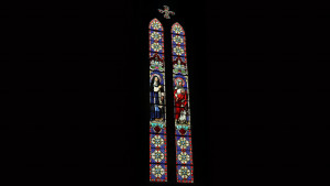 Bourmont, St Joseph - stained glass window (I)
