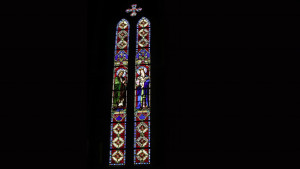 Bourmont, St Joseph - stained glass window (I)