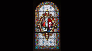 Bourmont, Ste Marie - stained glass window (I)