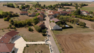 Brechainville, aerial view (S)