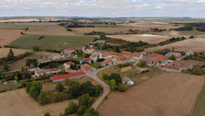 Brechainville, aerial view (S)