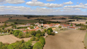 Brechainville, aerial view (S)