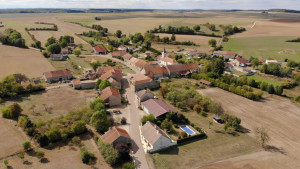 Brechainville, aerial view (S)