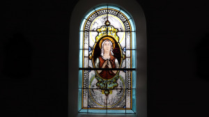 Brixey, Kirche - Buntglasfenster (I)
