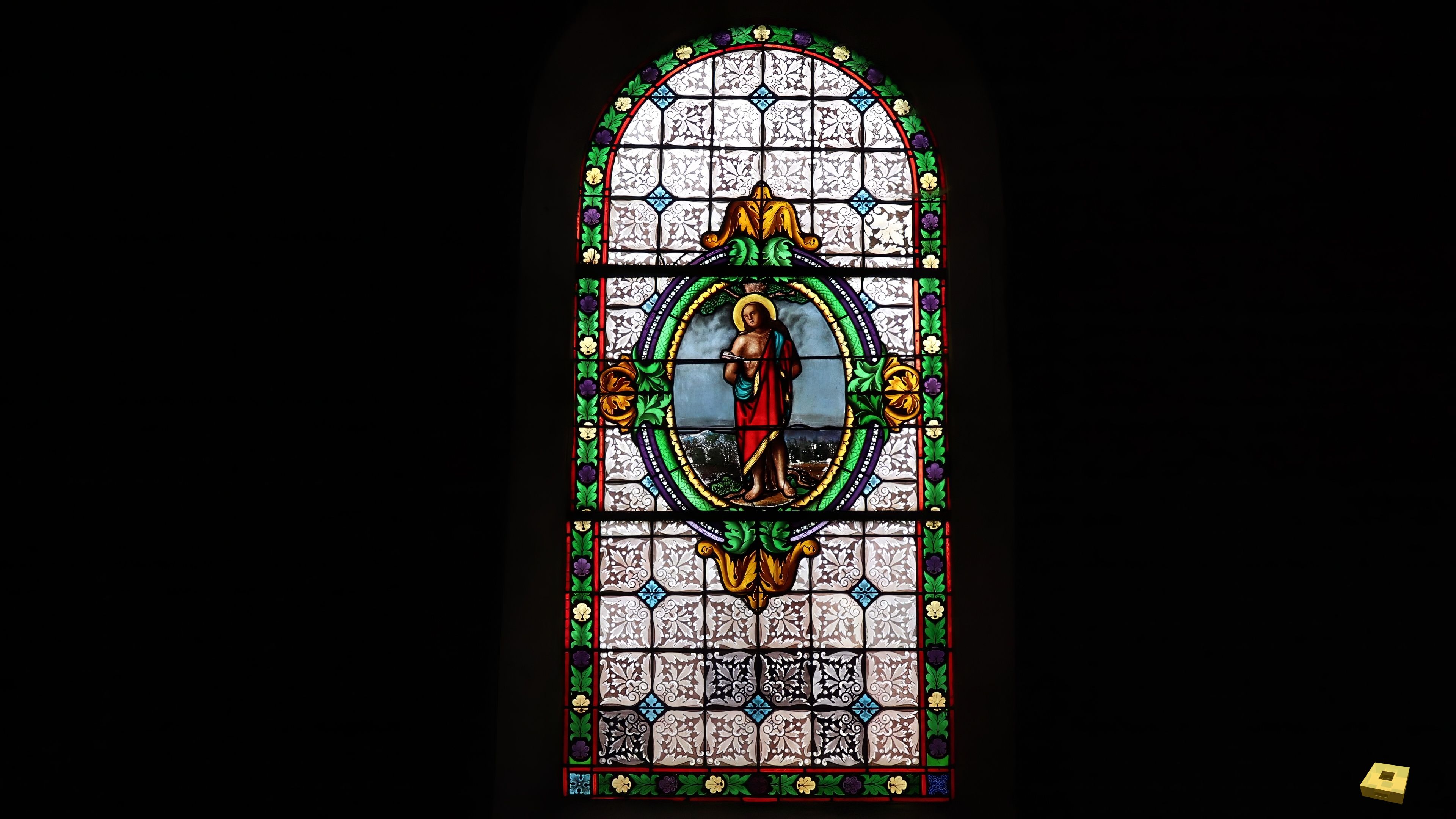Bulgnéville, church - stained glass window (I)