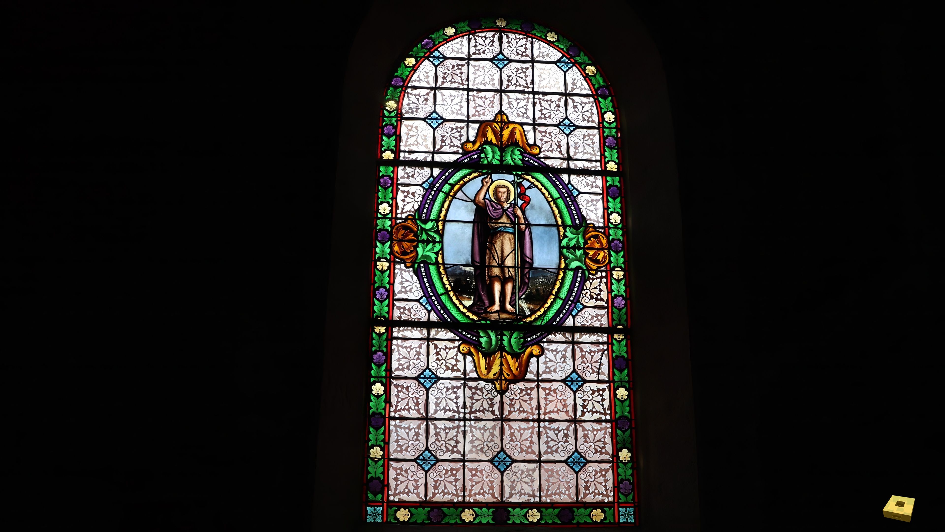 Bulgnéville, church - stained glass window (I)