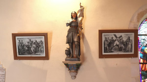 Certilleux, church - Joan of Arc (S)