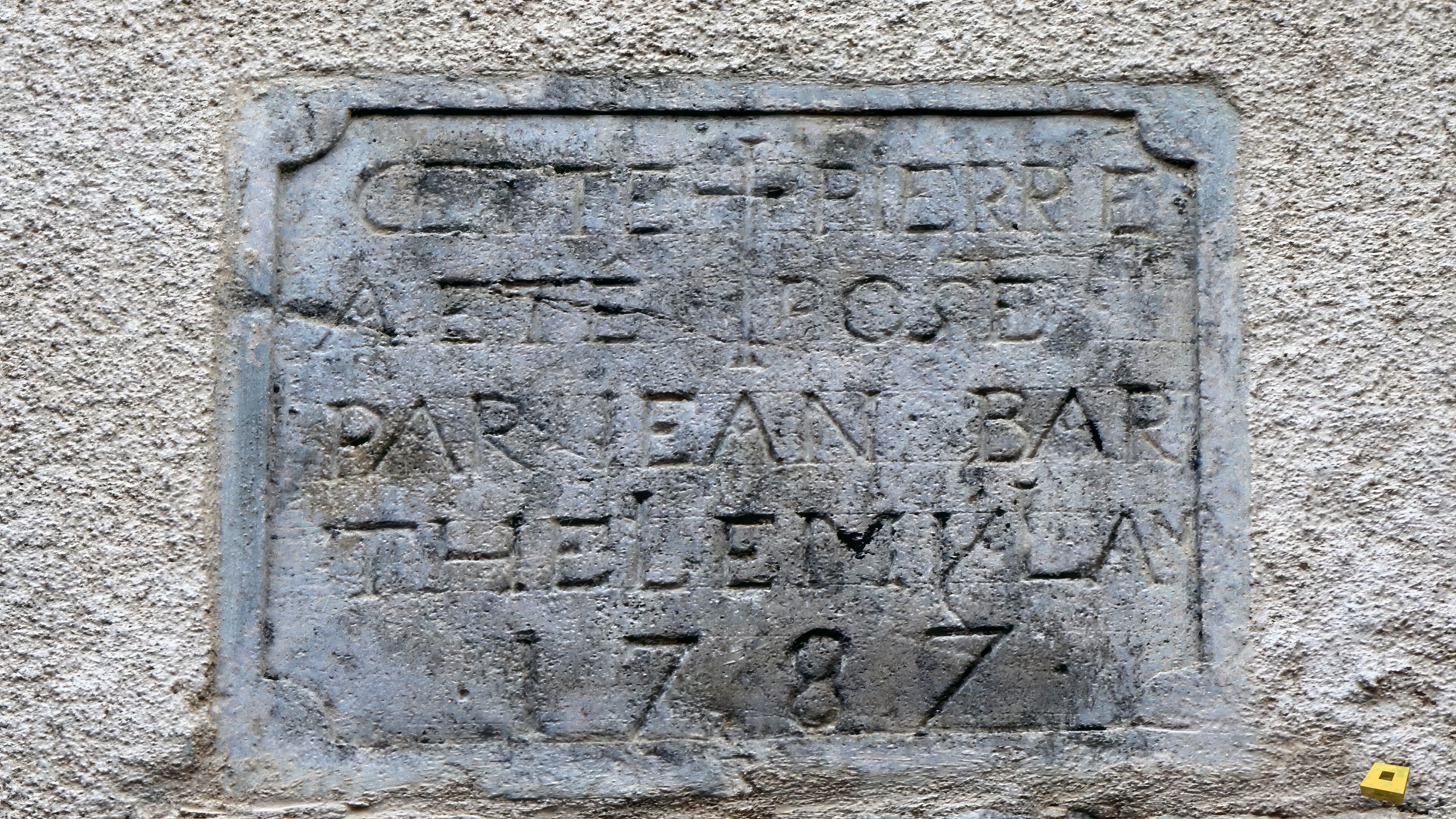 Certilleux, Stein (I)