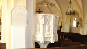 Chalvraines, church - pulpit (S)