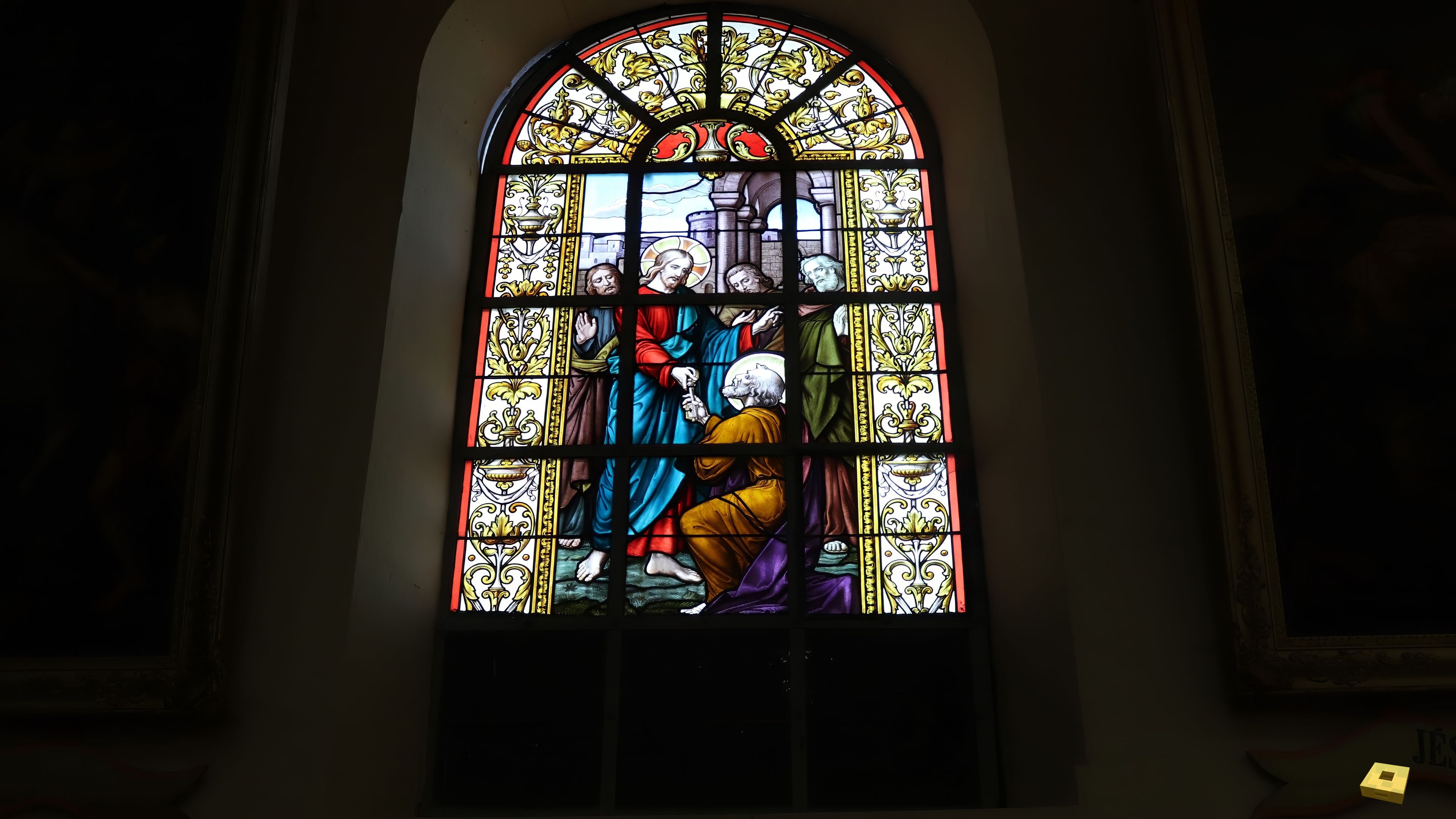Châtenois, Kirche - Buntglasfenster (I)