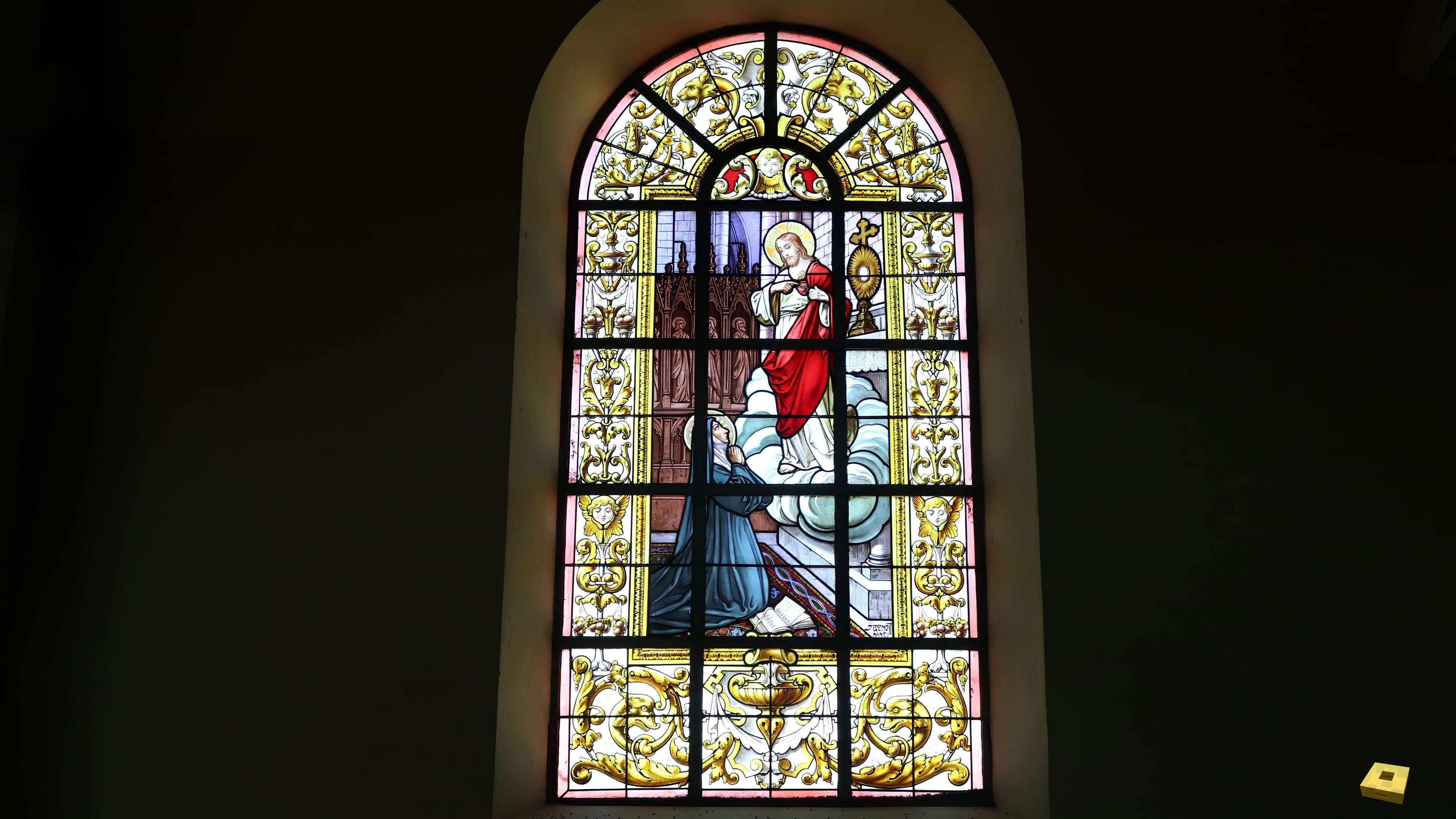 Châtenois, église - vitrail (I)