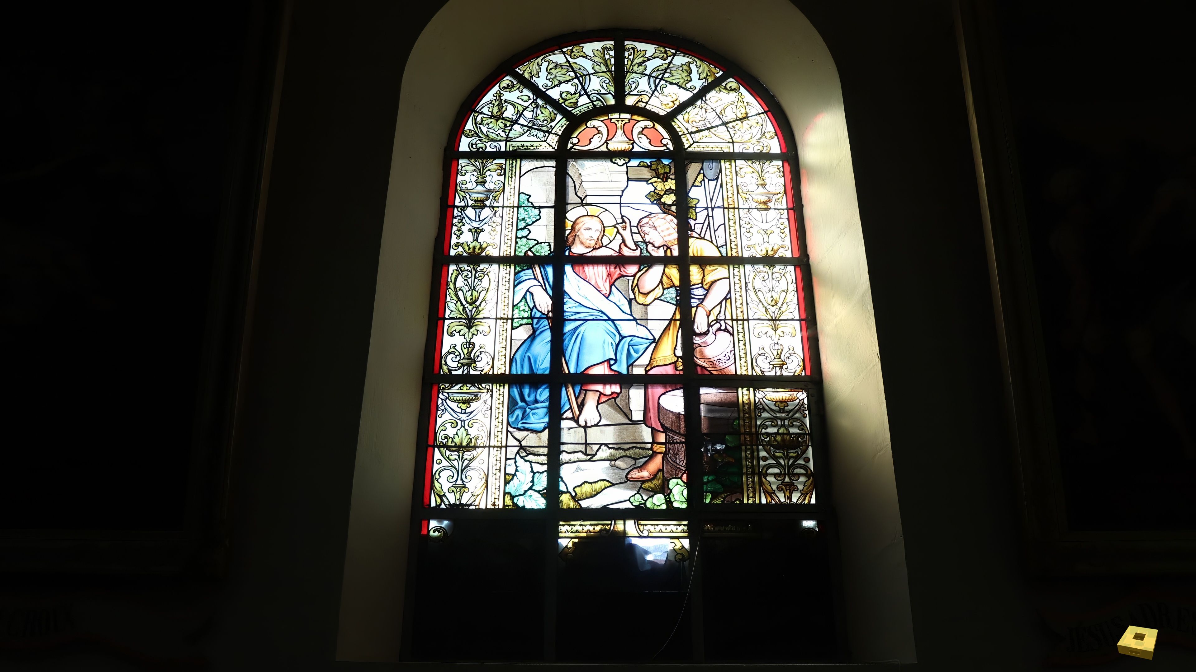 Châtenois, church - stained glass window (I)