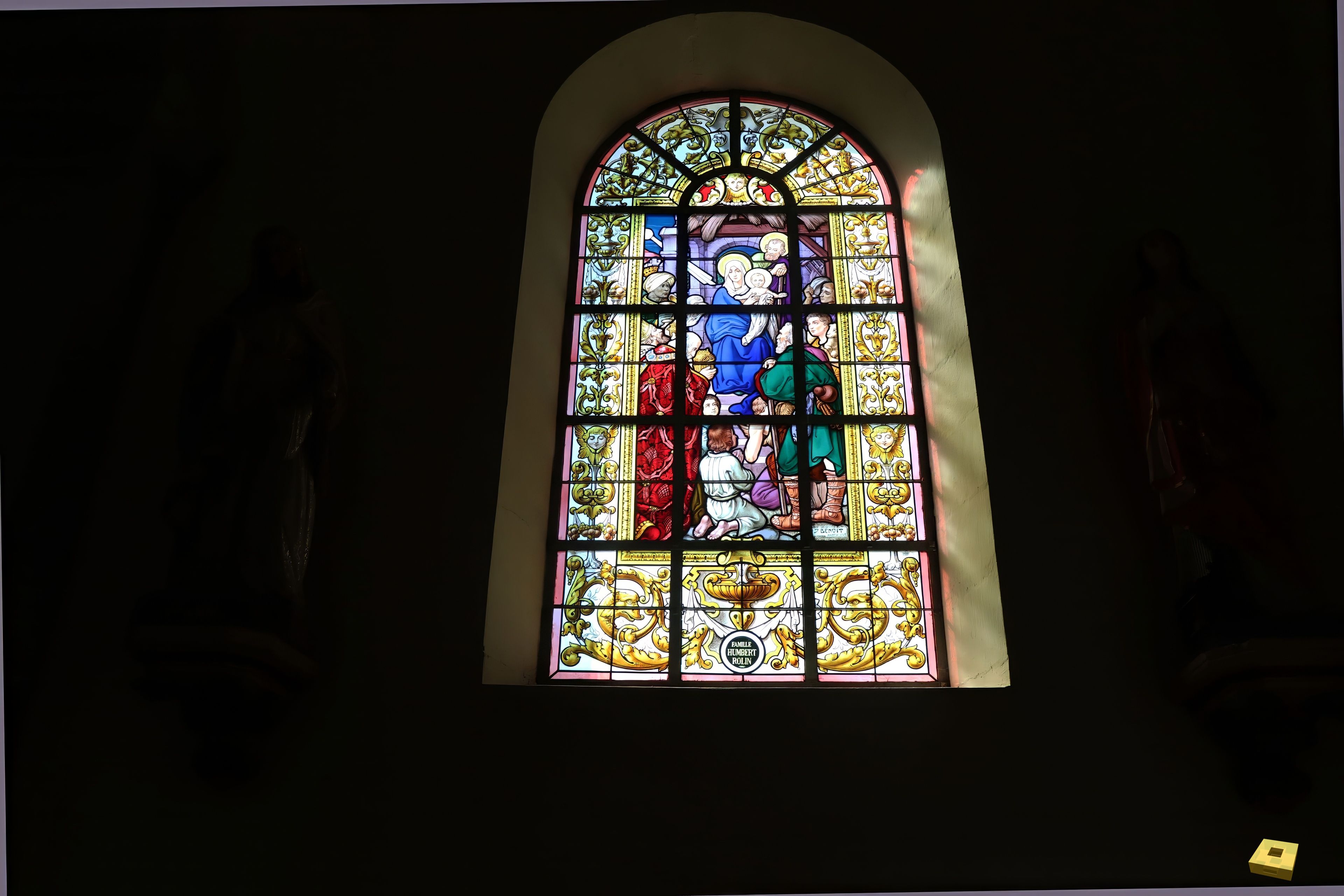 Châtenois, Kirche - Buntglasfenster (I)