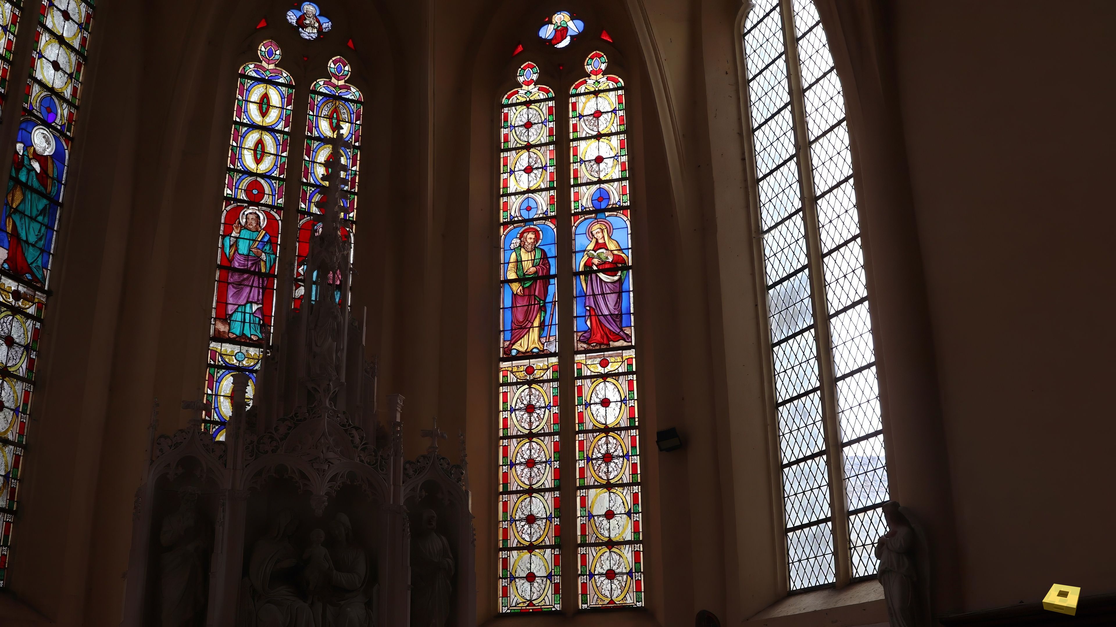 Chermisey, church - stained glass window (I)