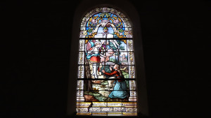 Circourt, church - stained glass (I)
