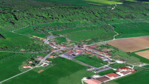 Courcelles, overall view (V)