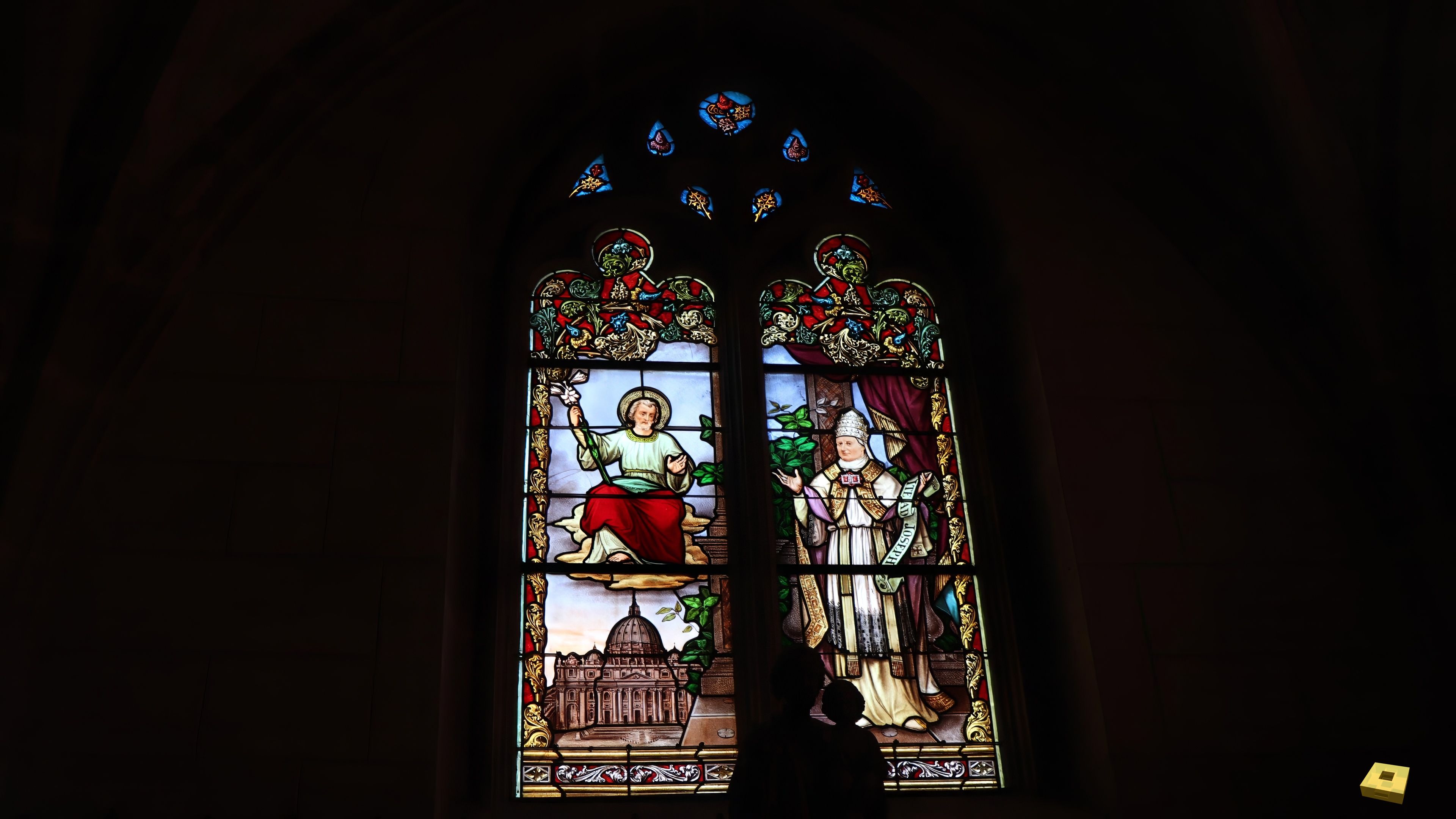 Coussey, église - vitrail (I)