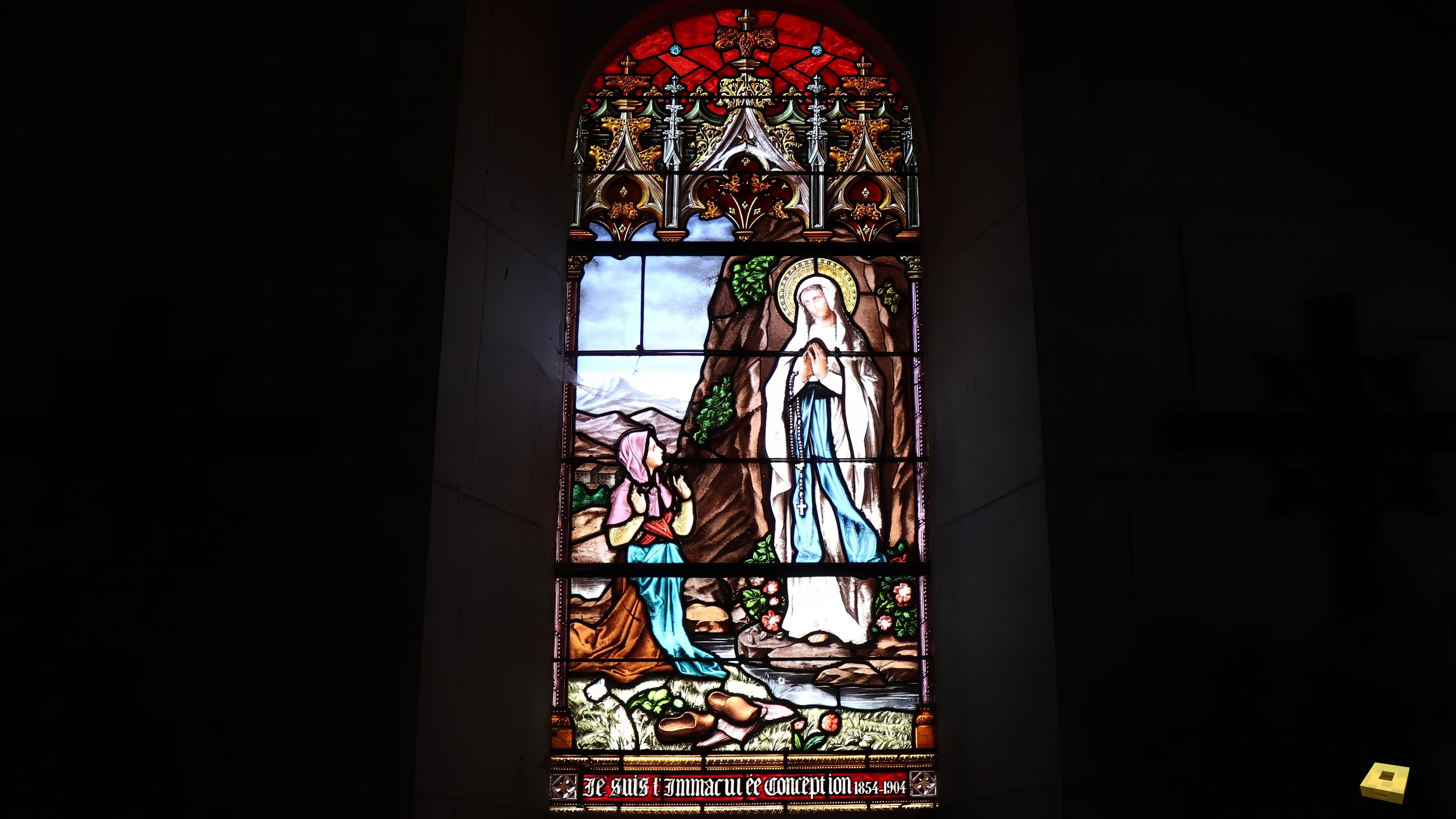 Coussey, église - vitrail (I)
