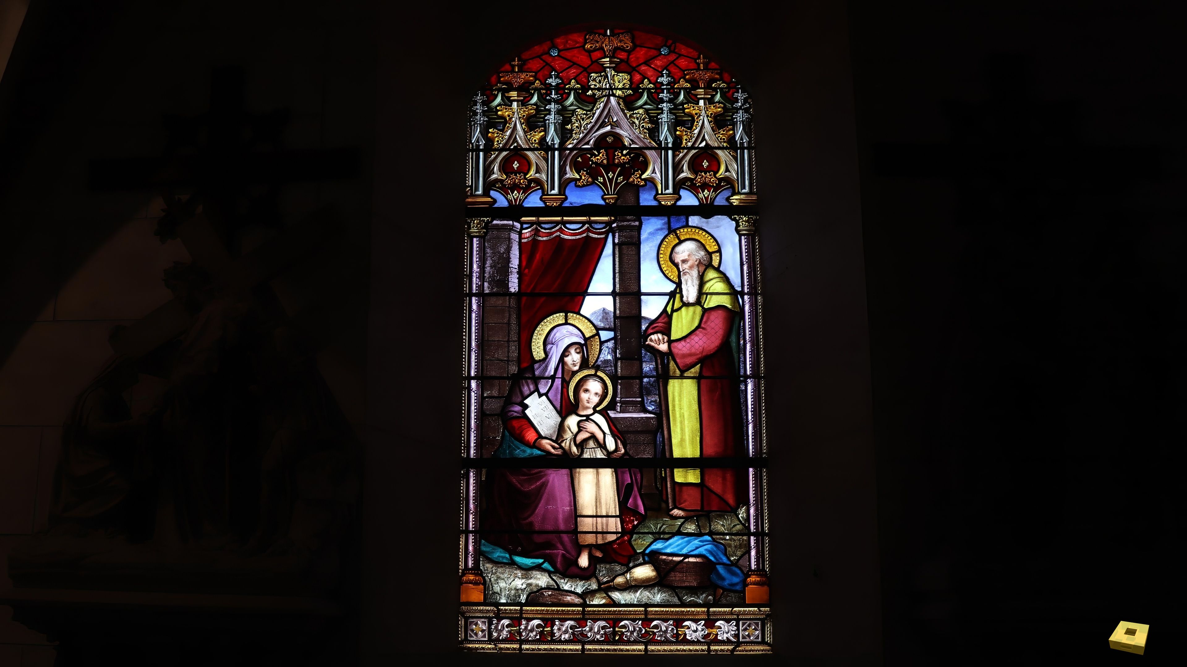 Coussey, Kirche - Buntglasfenster (I)