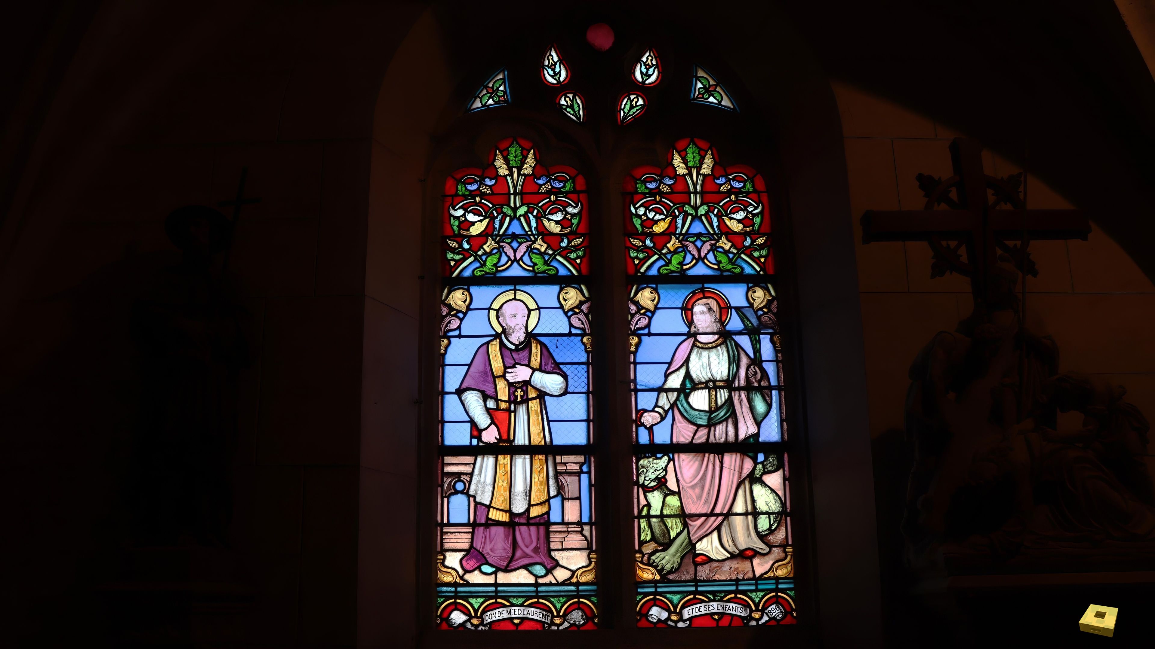 Coussey, Kirche - Buntglasfenster (I)