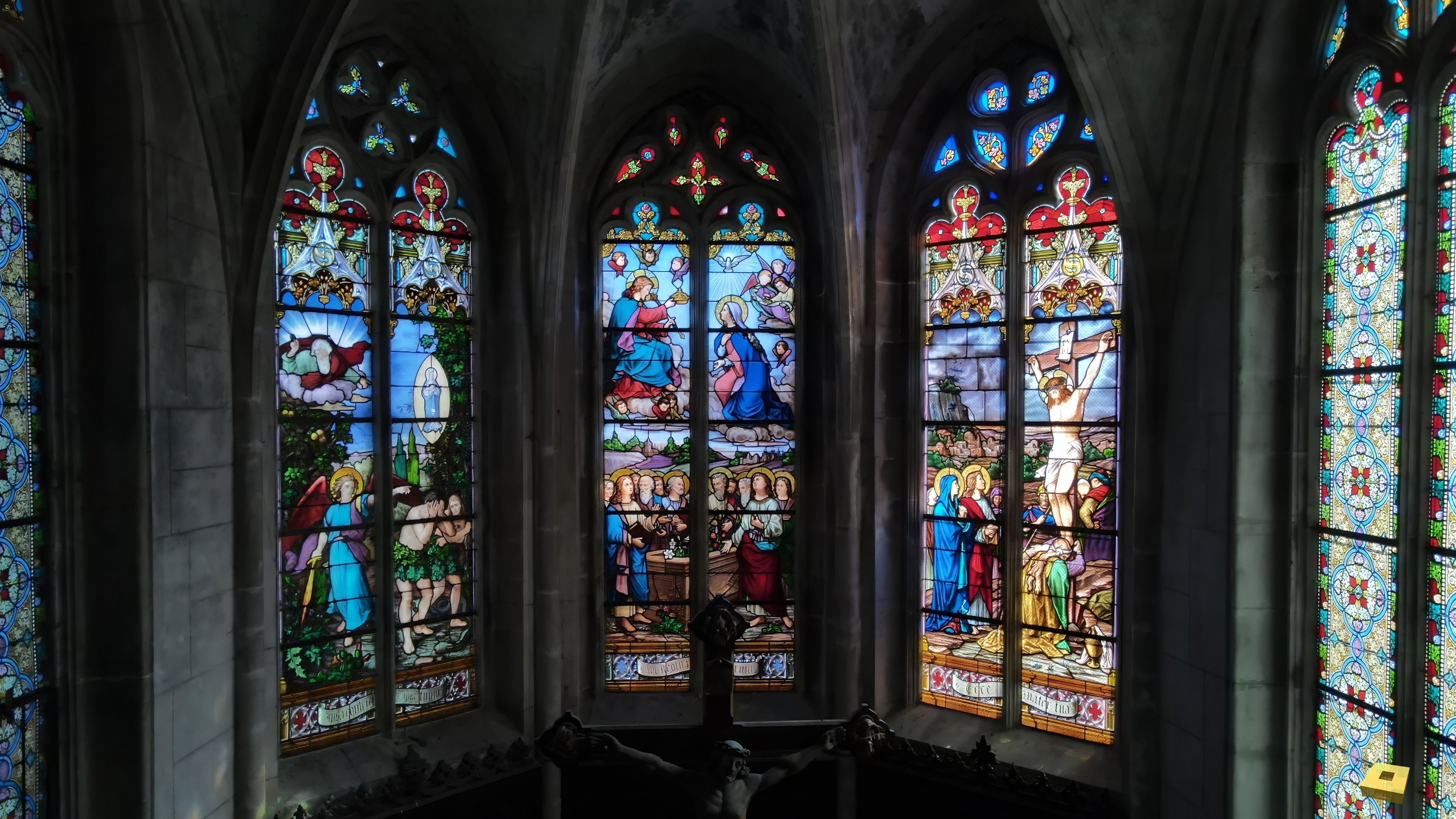 Coussey, Kirche - Buntglasfenster (I)