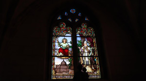 Coussey, église - vitrail (I)