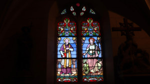 Coussey, église - vitrail (I)