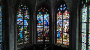 Coussey, Kirche - Buntglasfenster (I)
