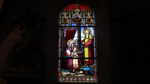 Coussey, Kirche - Buntglasfenster (I)