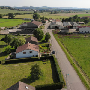 Darney, aerial view (S)