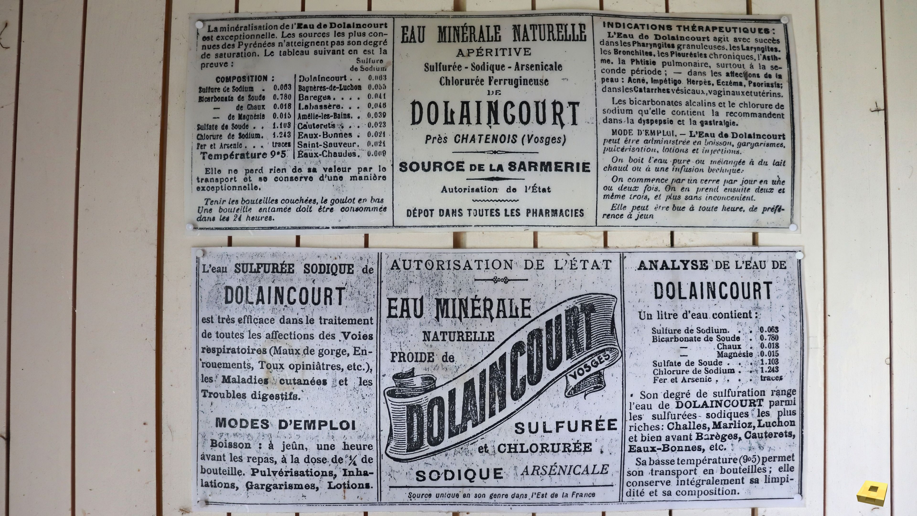 Dolaincourt, source - prescriptions (I)