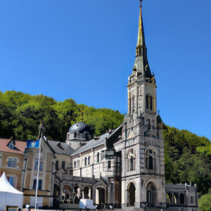 Domrémy, basilica - exterior (P)