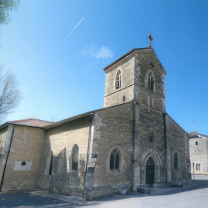 Domrémy, church - exterior (P)