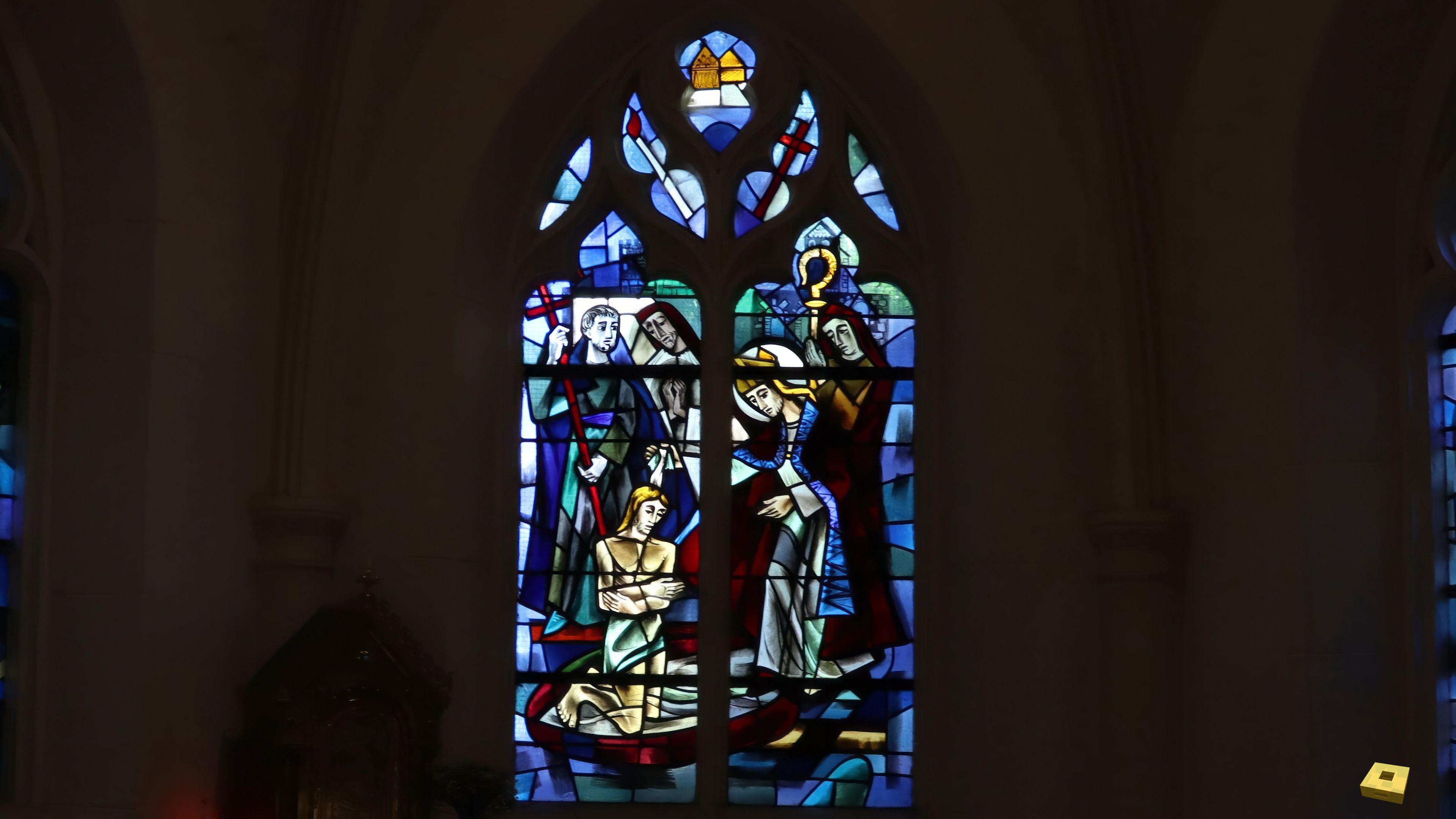 Domrémy, église - vitrail  (I)